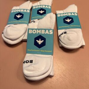 NWT Bombas Athletic Socks. (4 pairs)